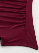 Maiô Short Modelador Elegance Preto Maiô Short Modelador Elegance Preto Marina Moda Praia 