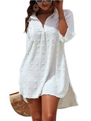 Saída de Banho Chemise Celine Maritima Moda Praia MODELO 1 P 