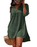 Saída de Banho Chemise Celine Maritima Moda Praia MODELO 3 P 