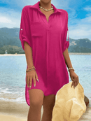 Saída De Praia Bia Maritima Moda Praia P Rosa 