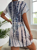 Saída de Praia Brisa Azul Serena Saída de Praia Brisa Azul Serena Marina Moda Praia 