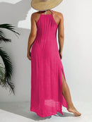 Saída de Praia Elegance Flow Longa Saída de Praia Elegance Flow Longa Marina Moda Praia 