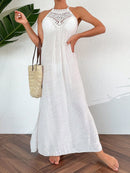 Saída de Praia Elegance Flow Longa Saída de Praia Elegance Flow Longa Marina Moda Praia Branco P 