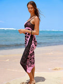 Saída de Praia Sunset Art Flow Saída de Praia Sunset Art Flow Marina Moda Praia 