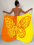 Saída de Praia Sunset Art Flow Saída de Praia Sunset Art Flow Marina Moda Praia Amarelo P 