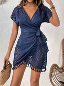Saída de Praia Valentina Saída de Praia Valentina Marina Moda Praia Azul Marinho P 
