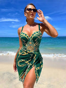 Top 1 da Marítima – Conjunto Maiô com Saída Top 1 da Marítima – Conjunto Maiô com Saída Maritima Moda Praia Verde P 