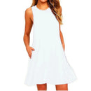 Vestido Ana Maritima Moda Praia Branco P 