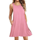 Vestido Ana Maritima Moda Praia Rosa P 