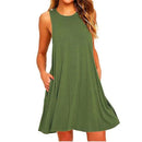 Vestido Ana Maritima Moda Praia Verde P 