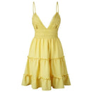 Vestido de Praia Emmy Maritima Moda Praia Amarelo P 